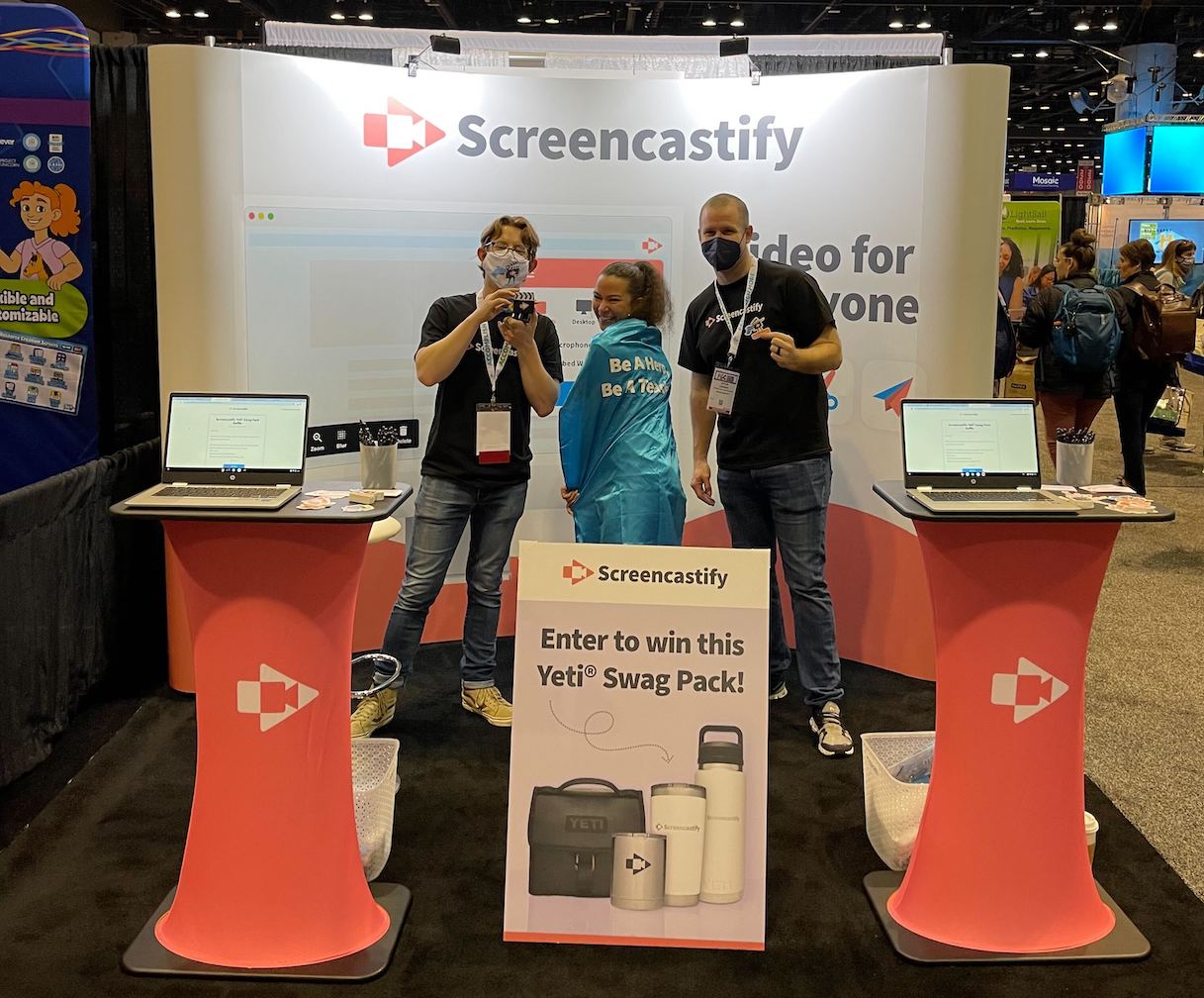 Screencastify was on hand for FETC 2022 in Orlando!